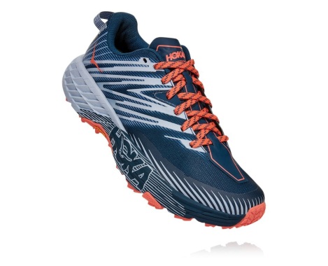 Sapatilhas Hoka One One Speedgoat 4 Portugal - Sapatilhas Trail Mulher Azuis - ELSIHD-823